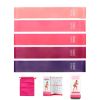 Portable Yoga Training Fitness Band Wear-Resistant Elastic Resistance Bands Exercise Workout Equipment Purple Gradient