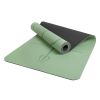 Non-Slip Yoga Mat With Alignment Marks Width 80Cm Tpe Exercise Fitness Mat For Home Workout Outdoors Travel Violet+Light Purple 183 X 80 X 0.6Cm