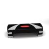 32 Inch Adjustable Fitness Aerobic Step With Riser - Color: Gray