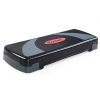 32 Inch Adjustable Fitness Aerobic Step With Riser - Color: Gray