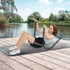 Fitness Ab Trainer With Padded Head And Neck Support-Black