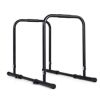 Adjustable Dip Bar Station With 660 Lbs Capacity For Home Gym-Black
