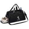 NOT FOR SALE ON TIKTOK SHOP OR AMAZONGym Duffle Bag with Shoe Compartment & Wet Pocket 37L Waterproof Sports Tr