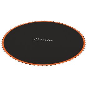Trampoline Replacement Mat, Fits 12' Trampoline w/ 72 V-Hooks & 5.5" Springs (Spring & Frame not Included), Orange (Option: Orange-530x450x100 mm)