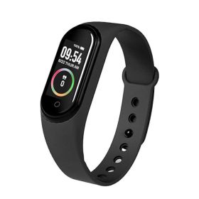 For Xiaomi Smart Watch Men Women Sport Waterproof Smartwatch For Android IOS Smart Clock Heart Rate Blood Pressure Monitor Watch (Color: BLACK)