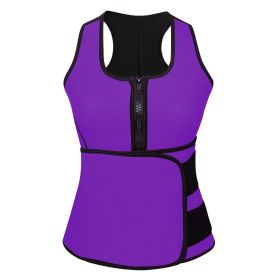 WG_WaistTrainer(Black_XL)_GPCT1213 (Color: Purple, size: medium)