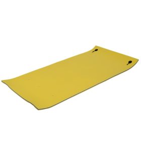 Floating Water Mat Float Pad Used in Lake Pool Water Beach Sea Ocean Yellow (Option: Yellow-1545x380x380 mm)